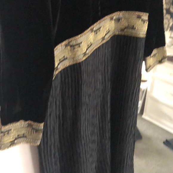 Vintage Neiman Marcus Dress, black velvet - Picture 7 of 8